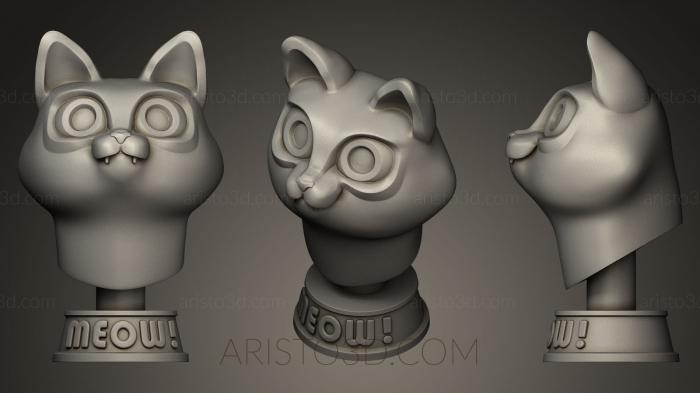 Busts of heroes and monsters (BUSTH_0343) 3D model for CNC machine